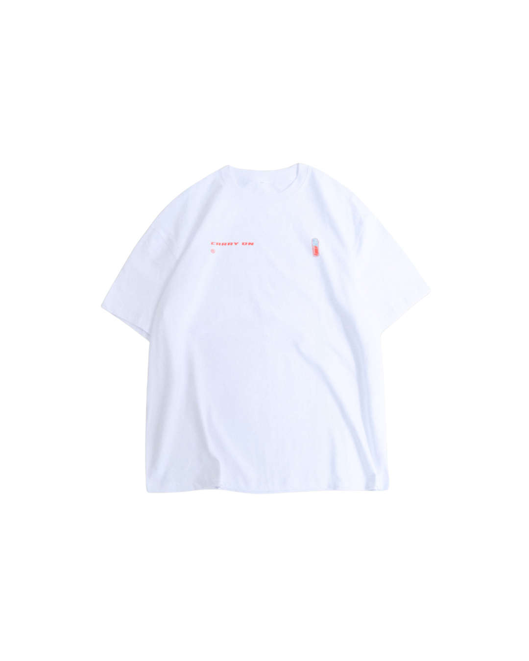 CARRYON 25SS Blazing Flame Tee 打火機 火焰 短T  白色 台灣製