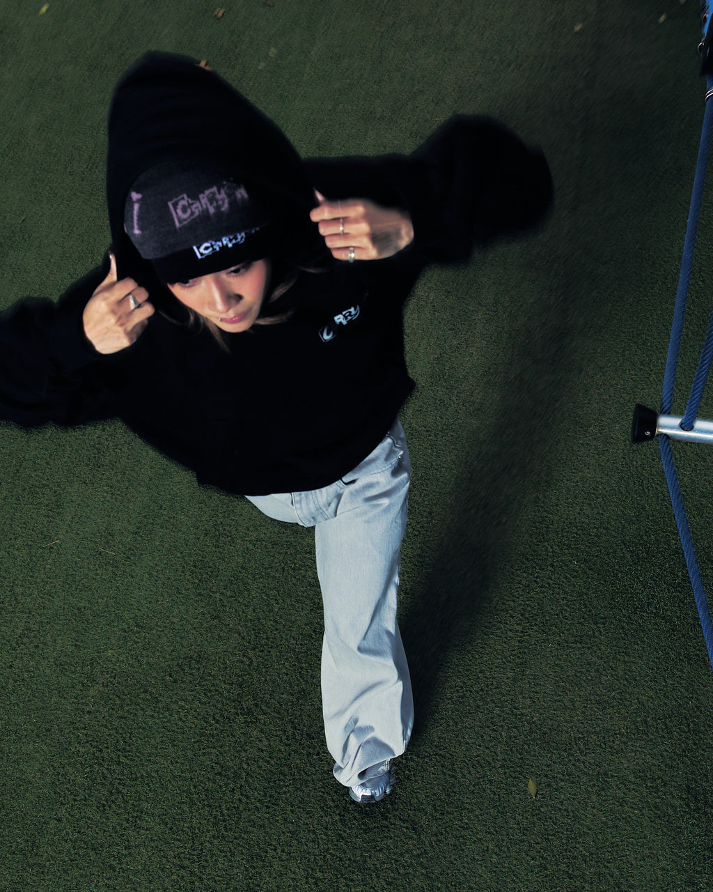 CARRYON 26 Pre-Spring Logo Knit Beanie 針織冷帽 灰粉