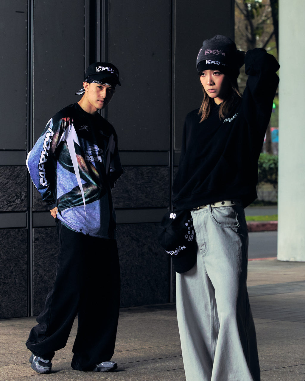 CARRYON 26 Pre-Spring Logo Knit Beanie 針織冷帽 灰粉