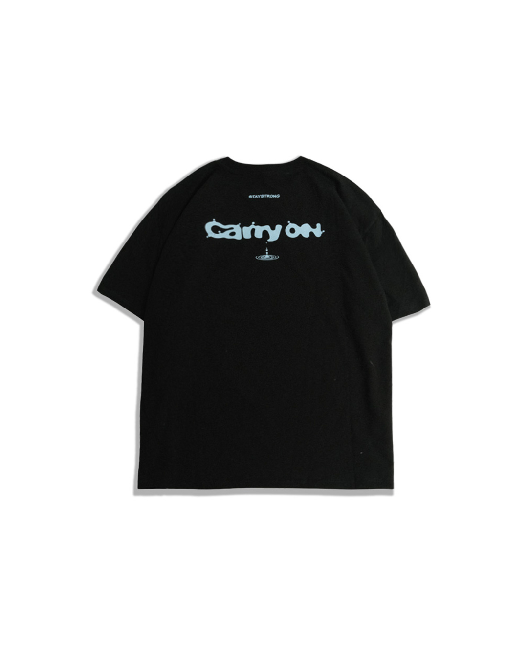 CARRYON 25SS Stone by Water Tee 水滴 短T  黑色 台灣製
