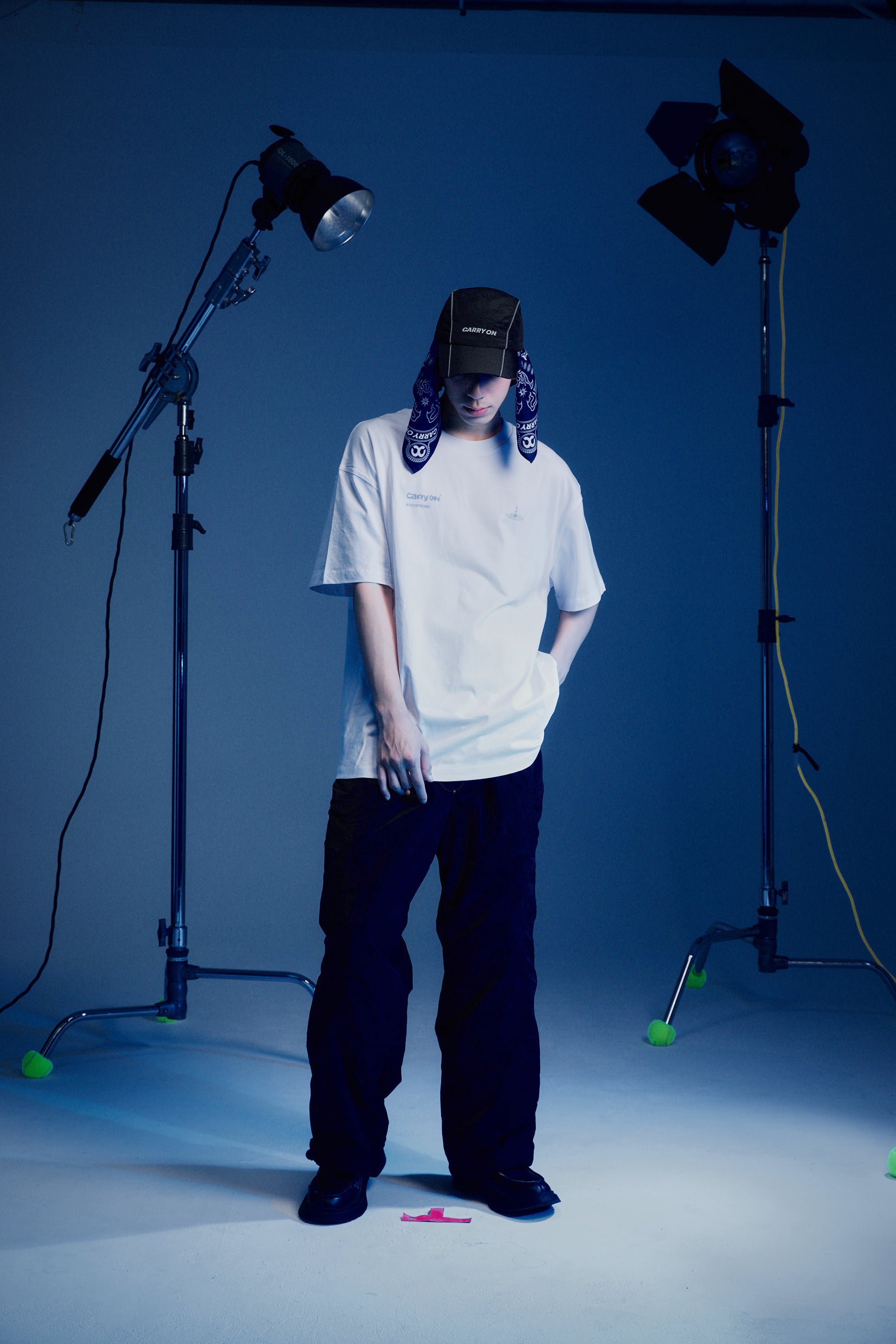 CARRYON 25SS Stone by Water Tee 水滴 短T  白色 台灣製