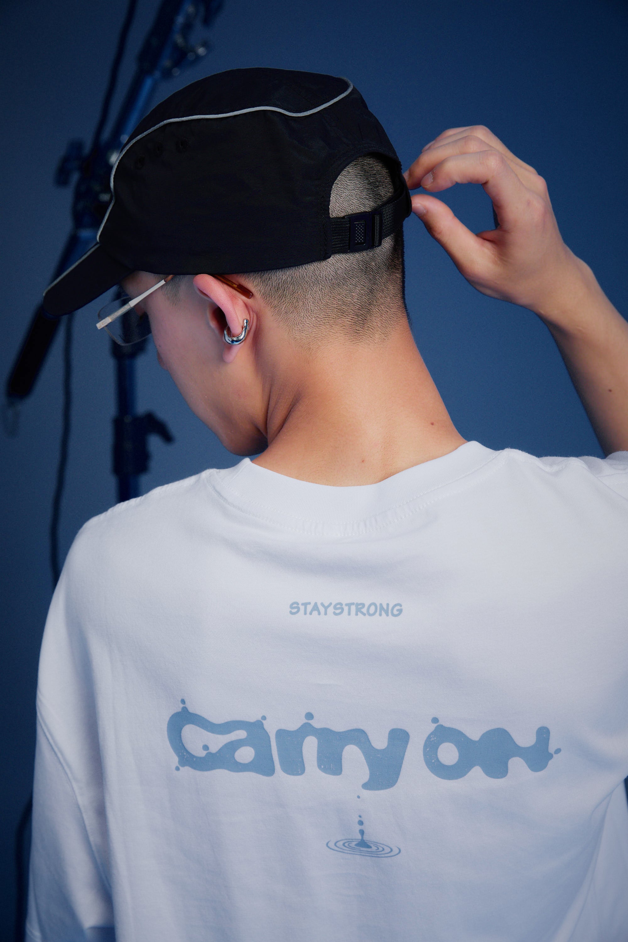CARRYON 25SS Logo Reflective Nylon Cap 反光機能老帽