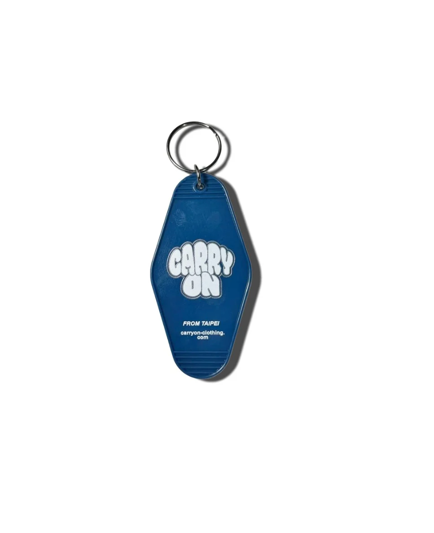 CARRYON 25SS Logo keychain 菱形鑰匙圈 藍色
