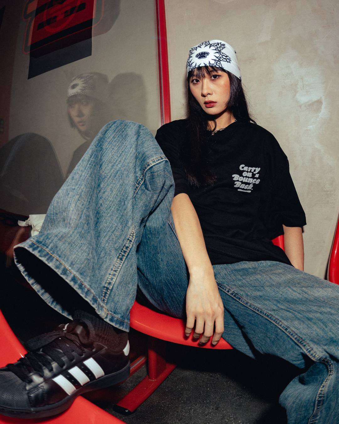 CARRYON X Bounce Back 25SS We Always Get It Done Tee 聯名短T 黑色 台灣製