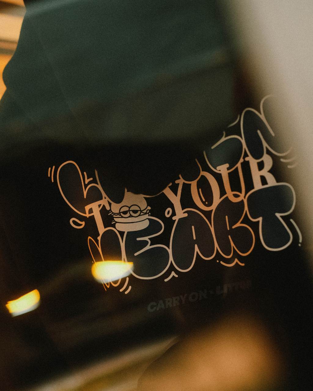 CARRYON x Littop 聯名 24FW Hoodie Jacket 連帽外套 黑色