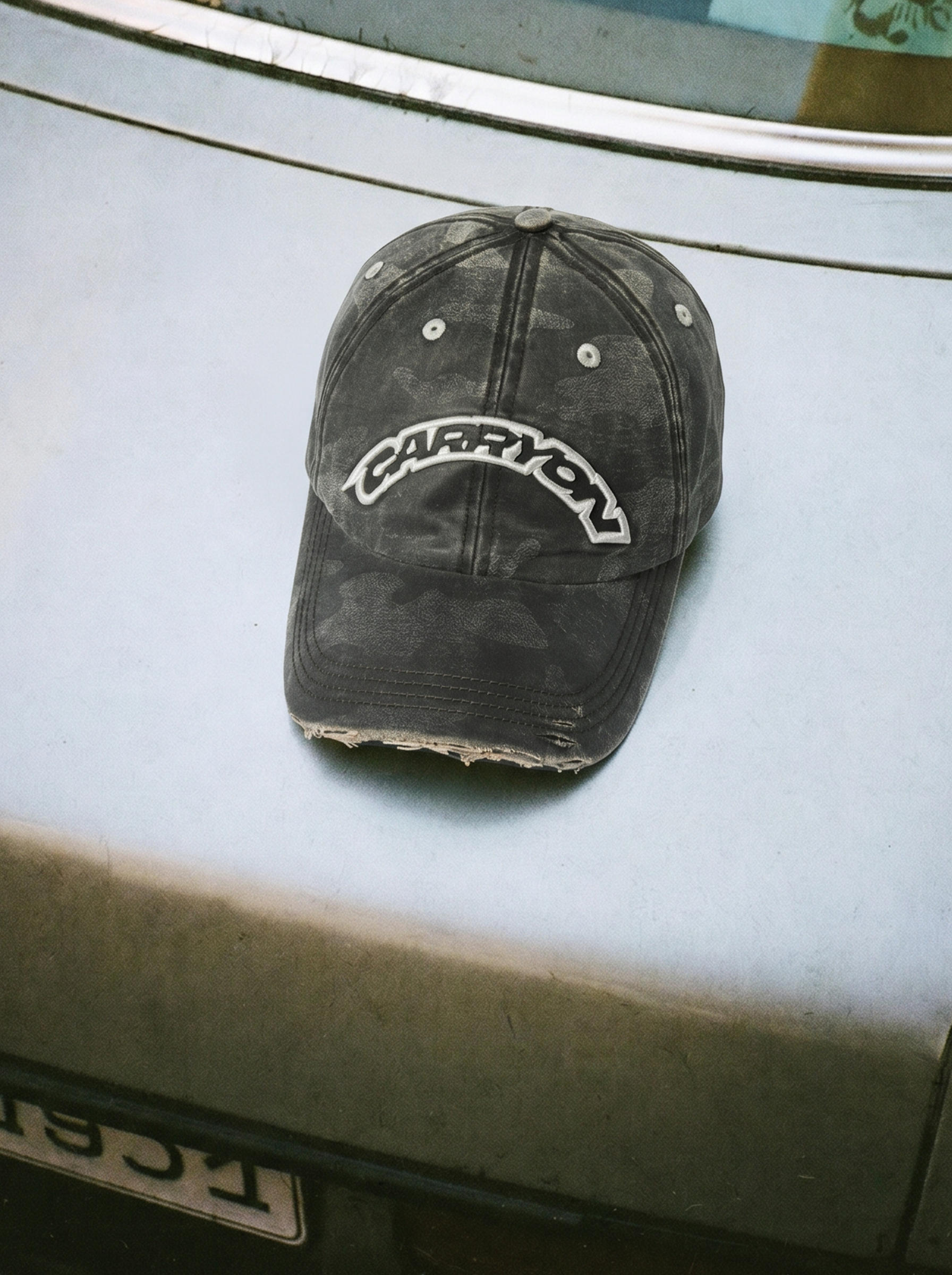 CARRYON 26SS Pre-Release Vintage Logo Cap 水洗破壞老帽