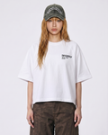 CARRYON 26SS Essential Logo Tee 刺繡短袖 白色 Boxy 版型
