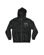 CARRYON 24FW Shadow Line Hoodie Jacket 大理石元素 連帽外套 黑色