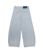 CARRYON 26SS  Washed Patch Jeans 水洗布章牛仔褲 灰白