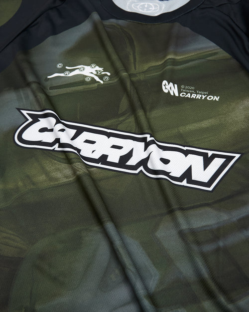 CARRYON 26SS Gridiron Graphic Raglan Jersey 橄欖員球衣 綠色