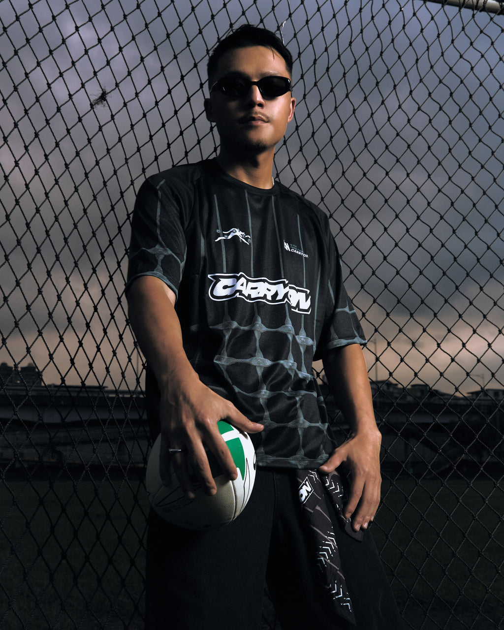 CARRYON 26SS Gridline Bandana 棉質 柵欄格紋頭巾