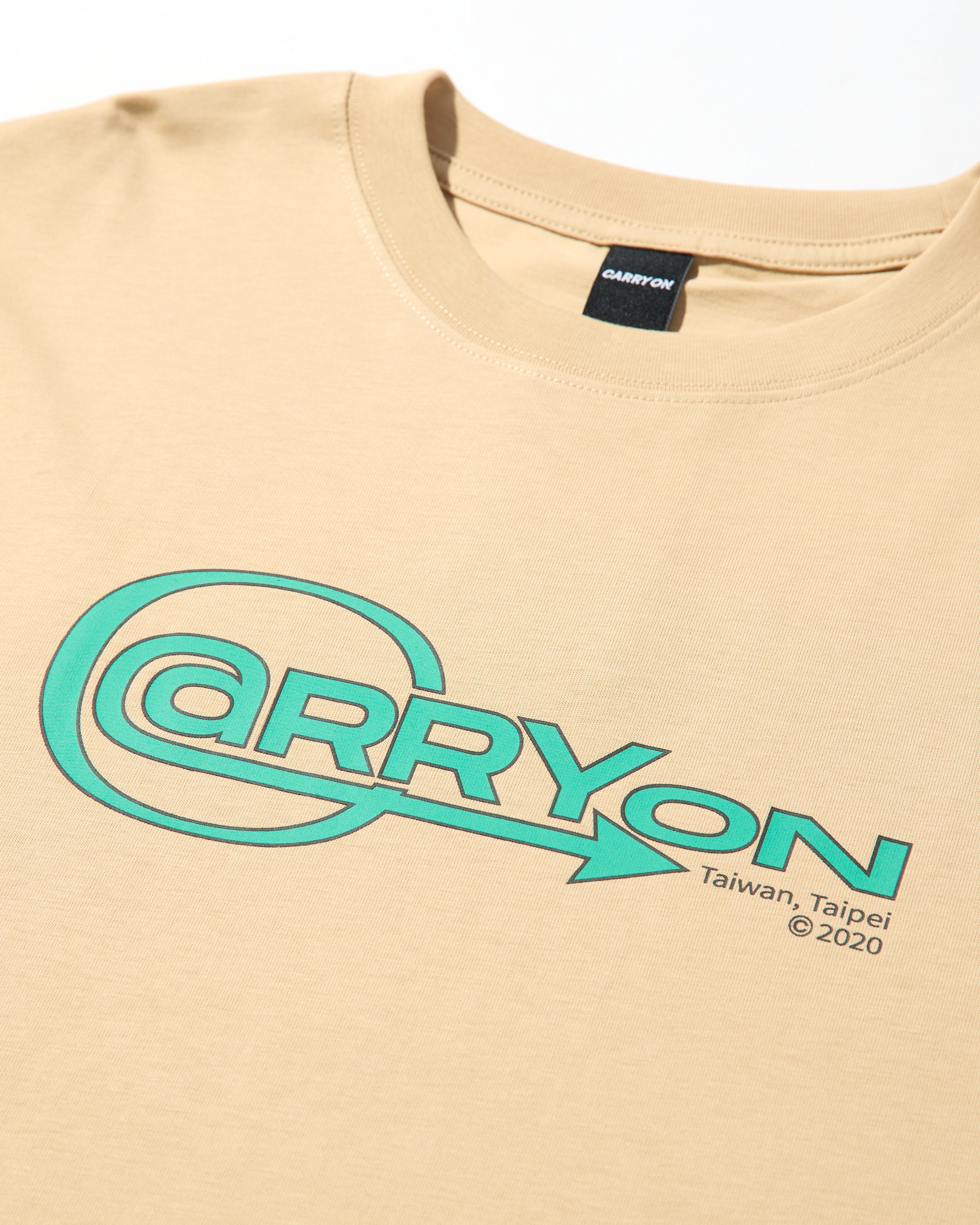 CARRYON 26SS Pre-Release Arrow Logo Tee 經典箭頭短T 卡其
