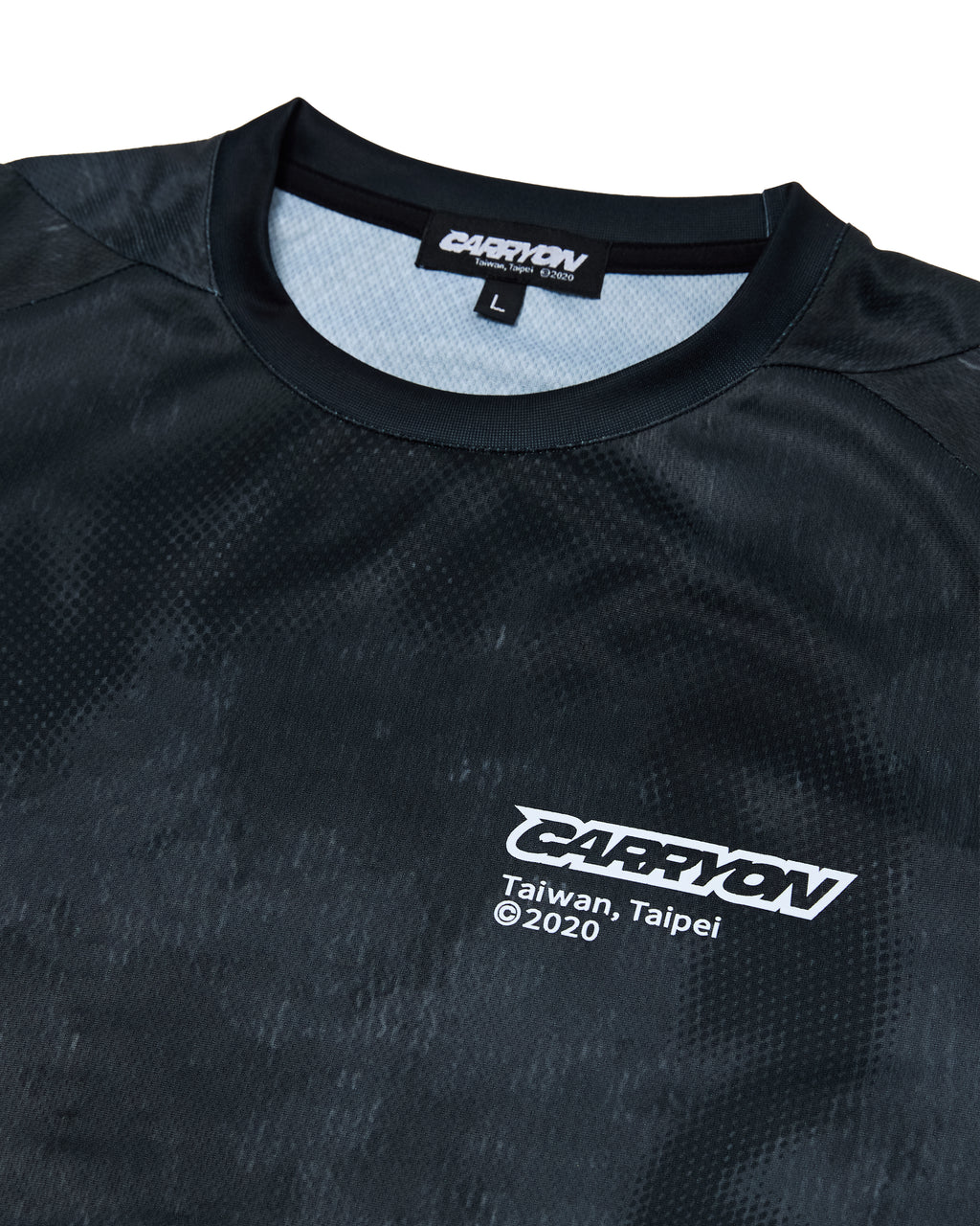 CARRYON 26SS Logo Phantom Mesh Tee 幻影網眼排汗 短T