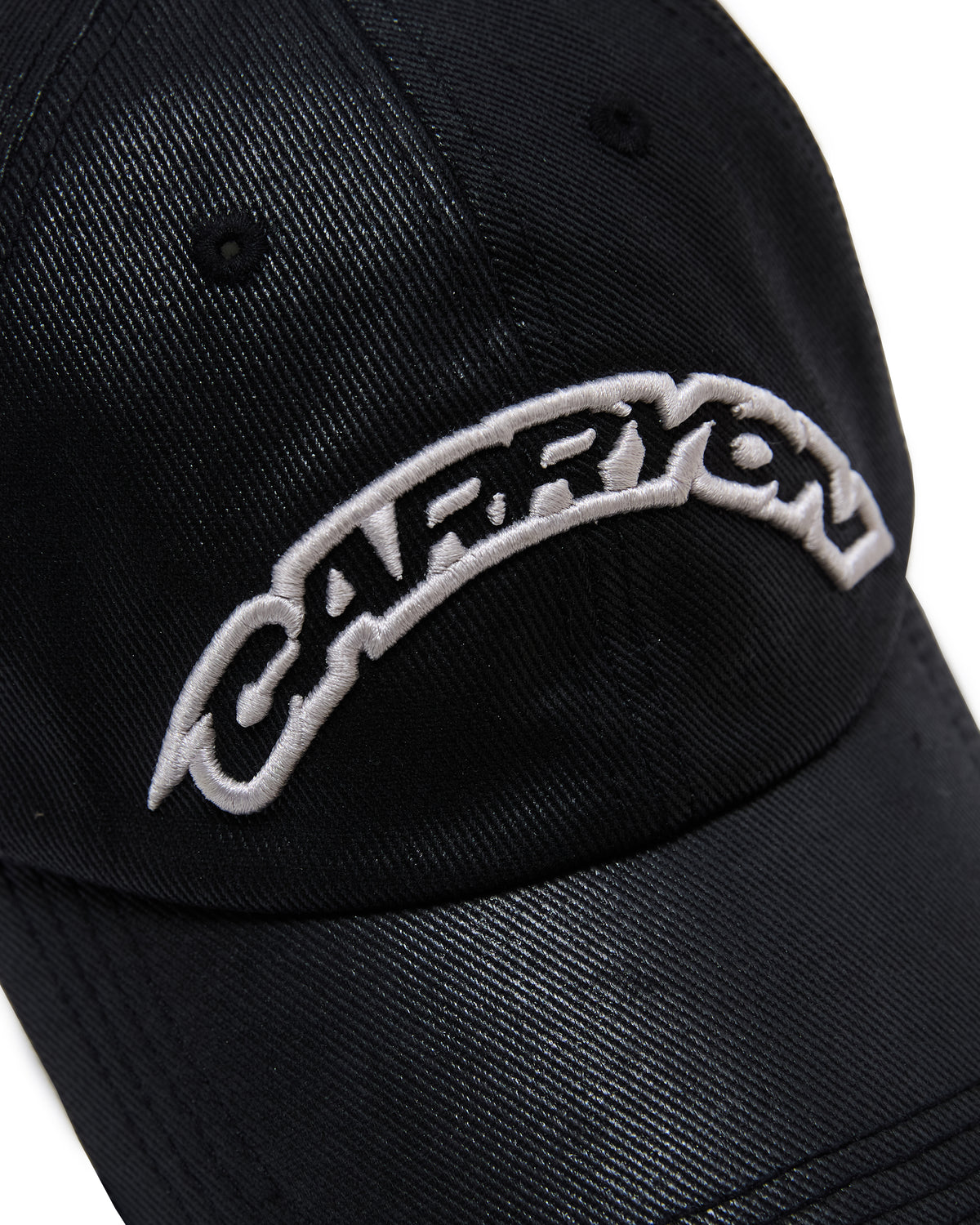 CARRYON 26SS  Faded Rubber Logo Cap 膠感水洗破壞老帽 黑色