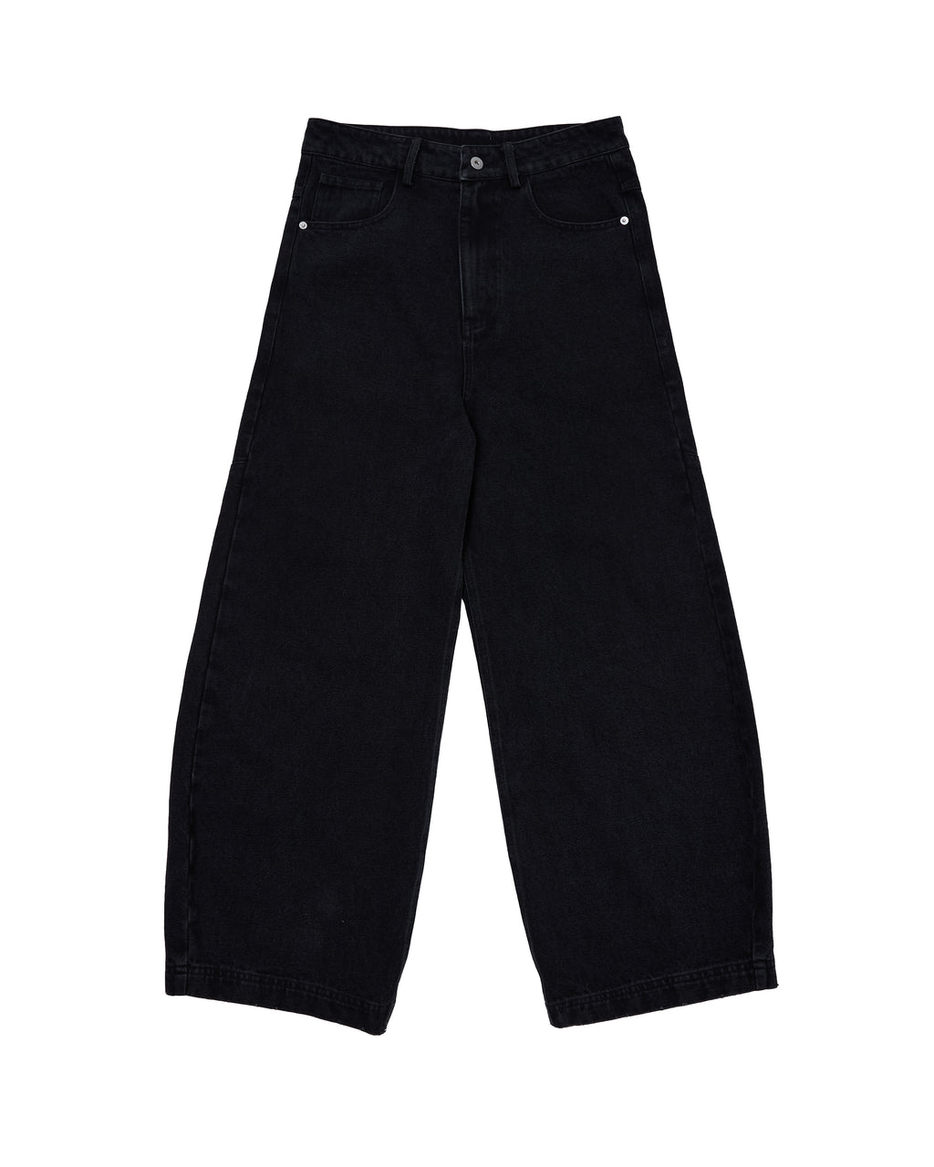 CARRYON 26SS  Washed Patch Jeans 水洗布章牛仔褲 黑色