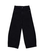 CARRYON 26SS  Washed Patch Jeans 水洗布章牛仔褲 黑色