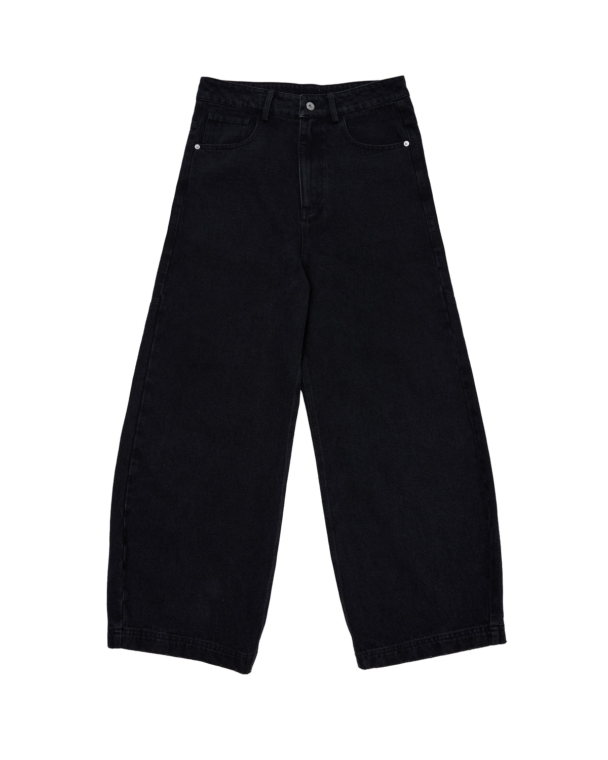 CARRYON 26SS  Washed Patch Jeans 水洗布章牛仔褲 黑色