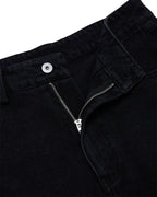 CARRYON 26SS  Washed Patch Jeans 水洗布章牛仔褲 黑色