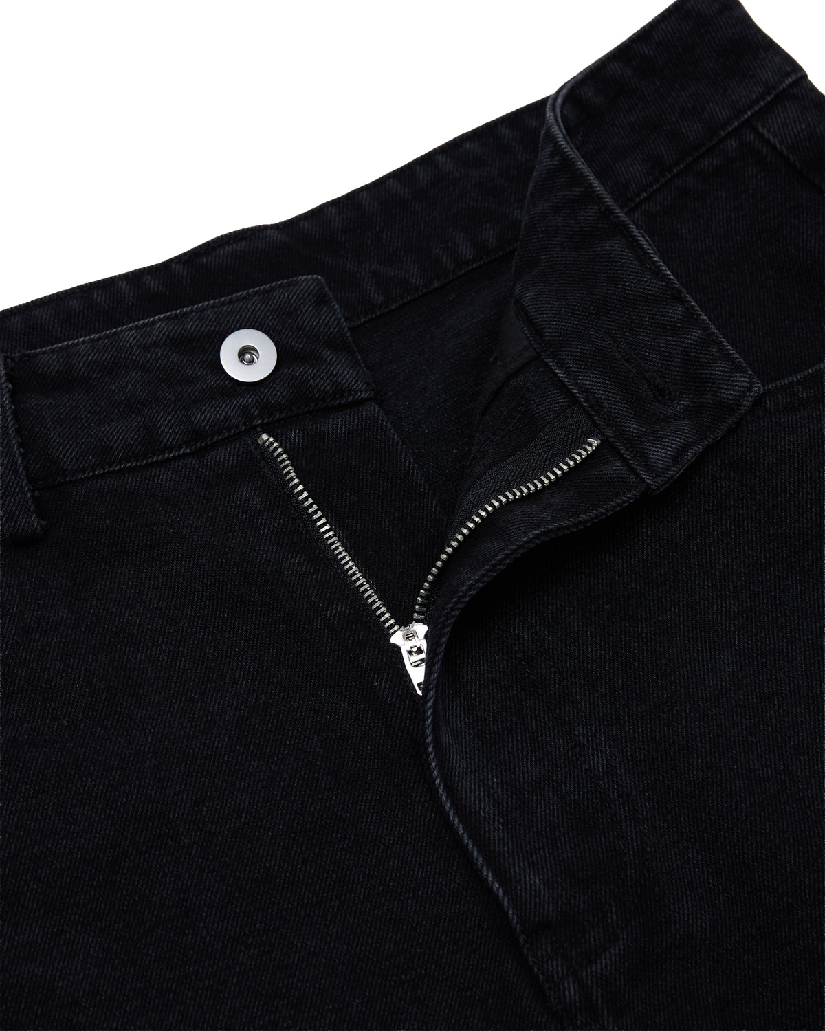 CARRYON 26SS  Washed Patch Jeans 水洗布章牛仔褲 黑色