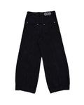 CARRYON 26SS  Washed Patch Jeans 水洗布章牛仔褲 黑色