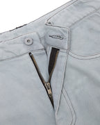 CARRYON 26SS  Washed Patch Jeans 水洗布章牛仔褲 灰白