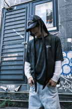 CARRYON 26SS  Washed Patch Jeans 水洗布章牛仔褲 灰白