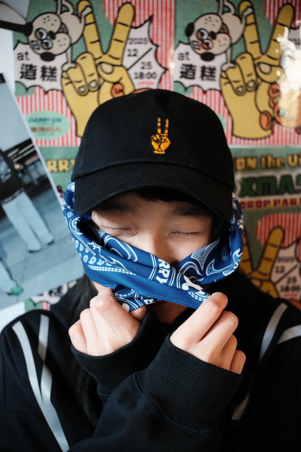 CARRYON x 造糕的人  Christmas Gift Box 黃金手指 刺繡老帽