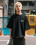 CARRYON 26SS Essential Logo Tee 刺繡短袖 黑色 Boxy 版型