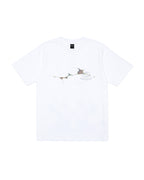 CARRYON × LOWKEY 26SS LOWFREQ VOL.3  聯名款短T 白色