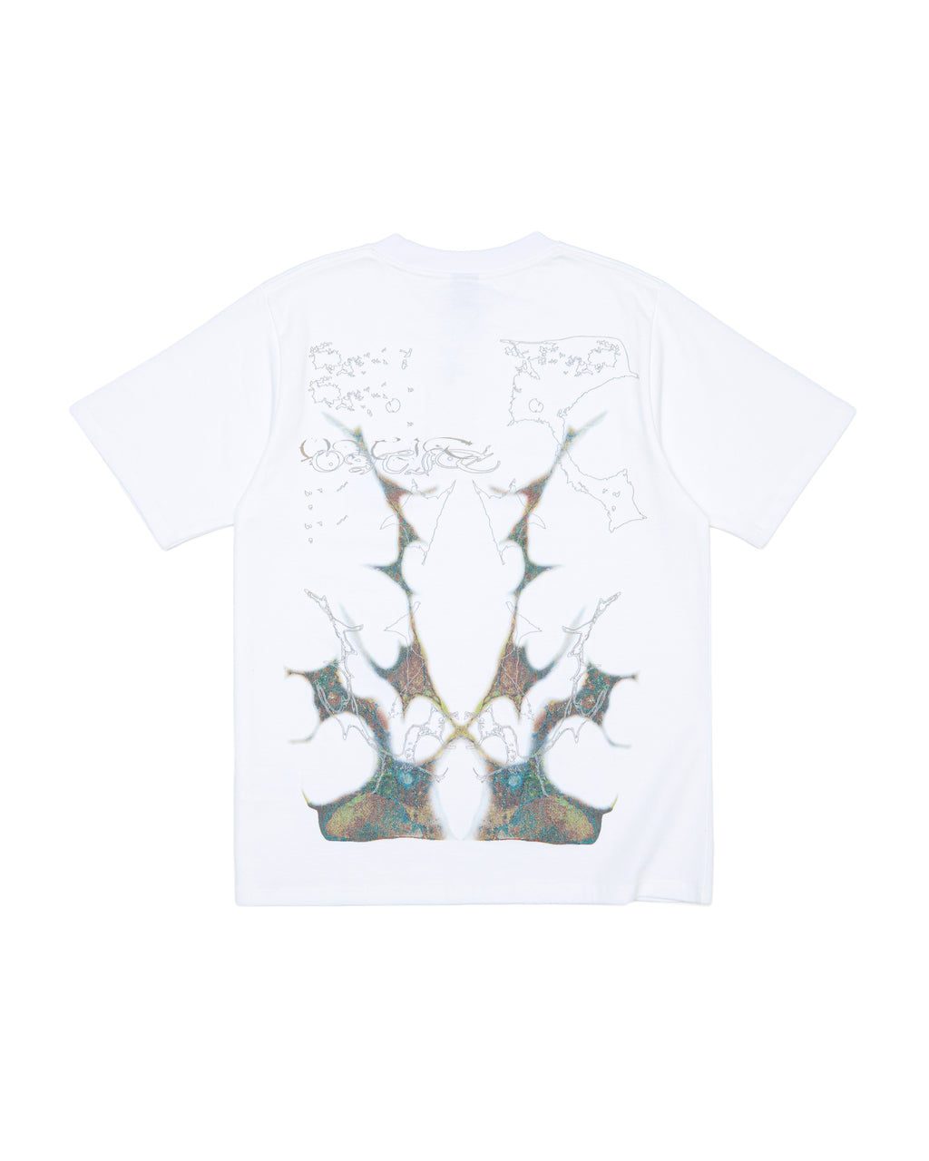 CARRYON × LOWKEY 26SS LOWFREQ VOL.3  聯名款短T 白色