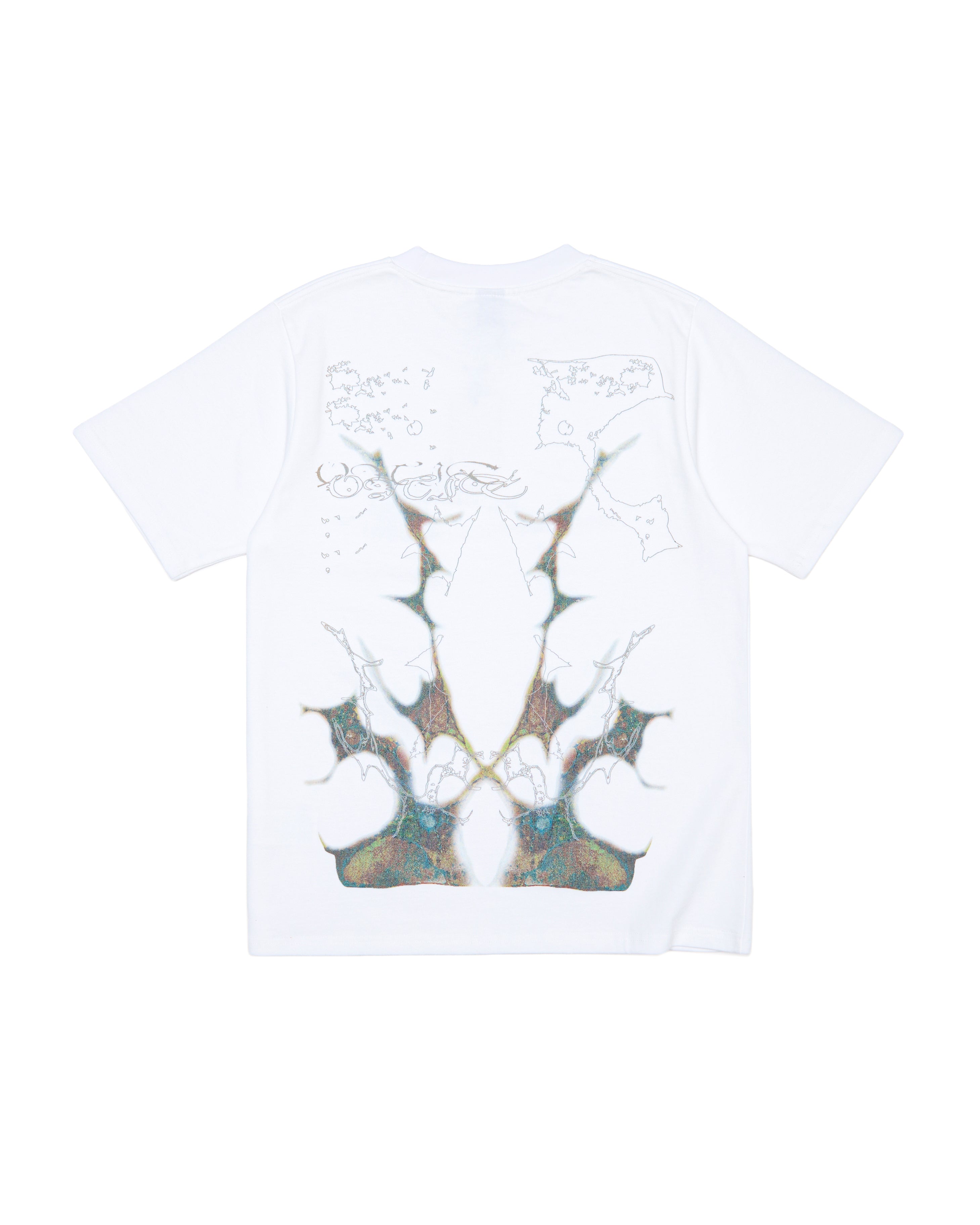 CARRYON × LOWKEY 26SS LOWFREQ VOL.3  聯名款短T 白色