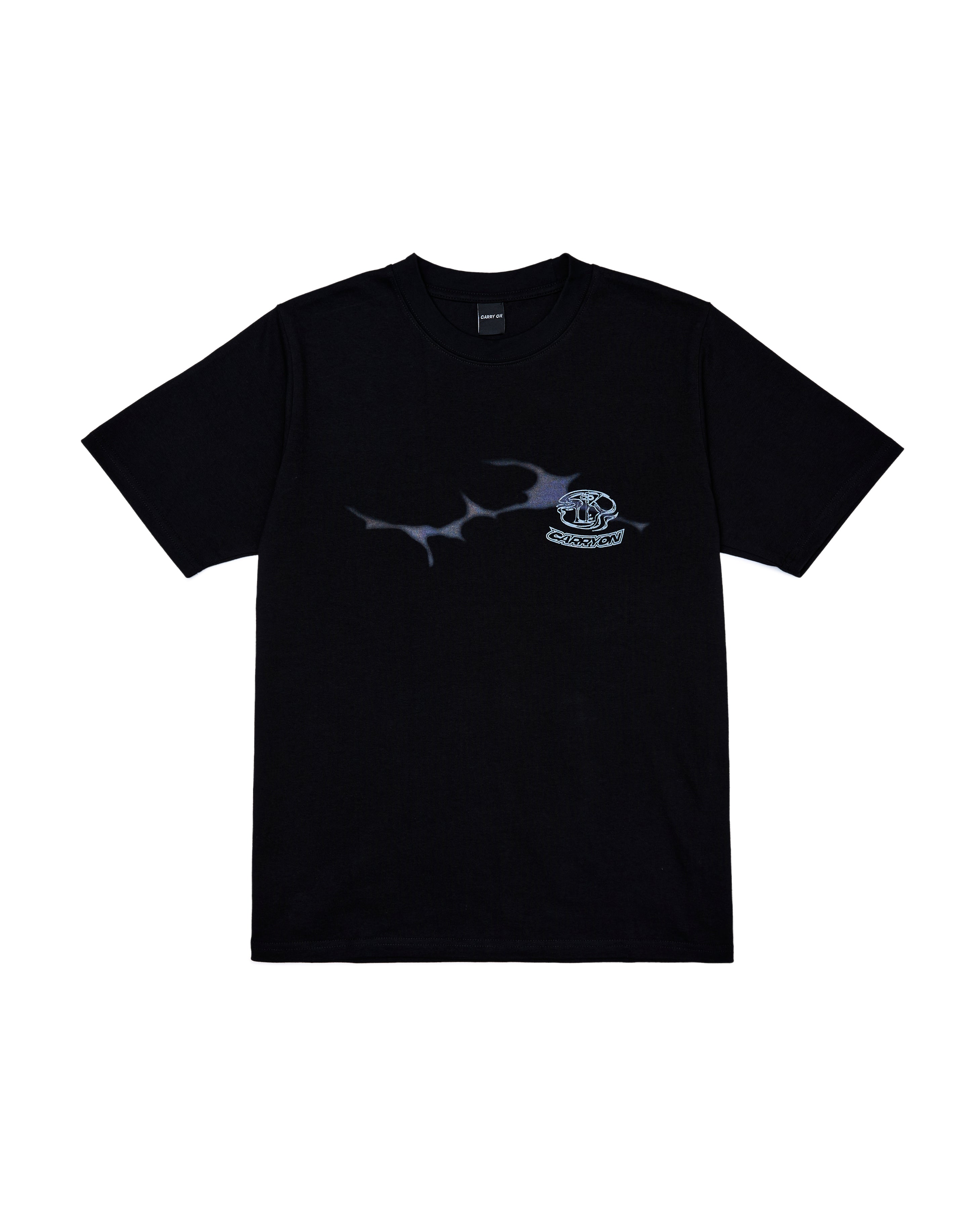 CARRYON × LOWKEY 26SS LOWFREQ VOL.3  聯名款短T 黑色