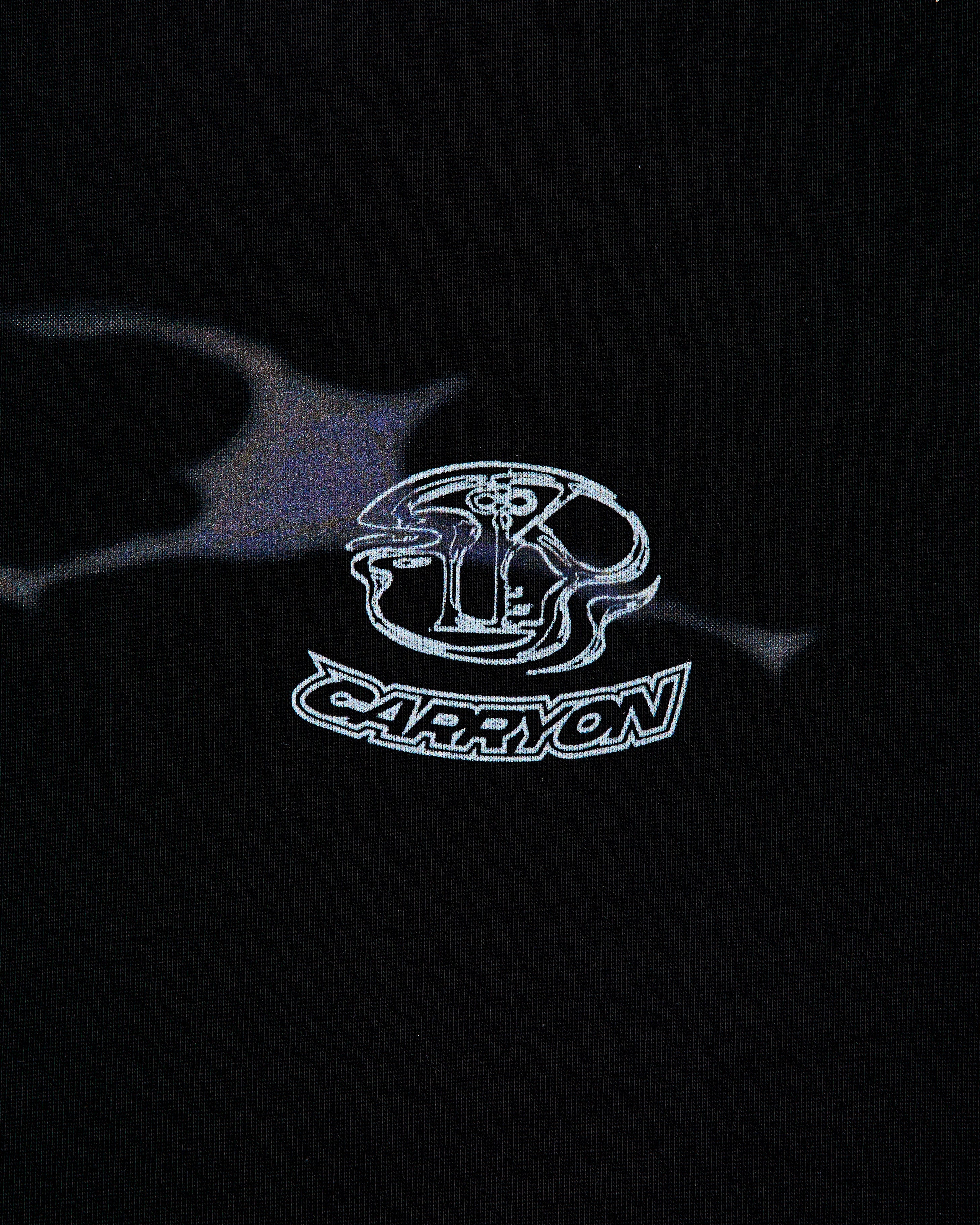 CARRYON × LOWKEY 26SS LOWFREQ VOL.3  聯名款短T 黑色