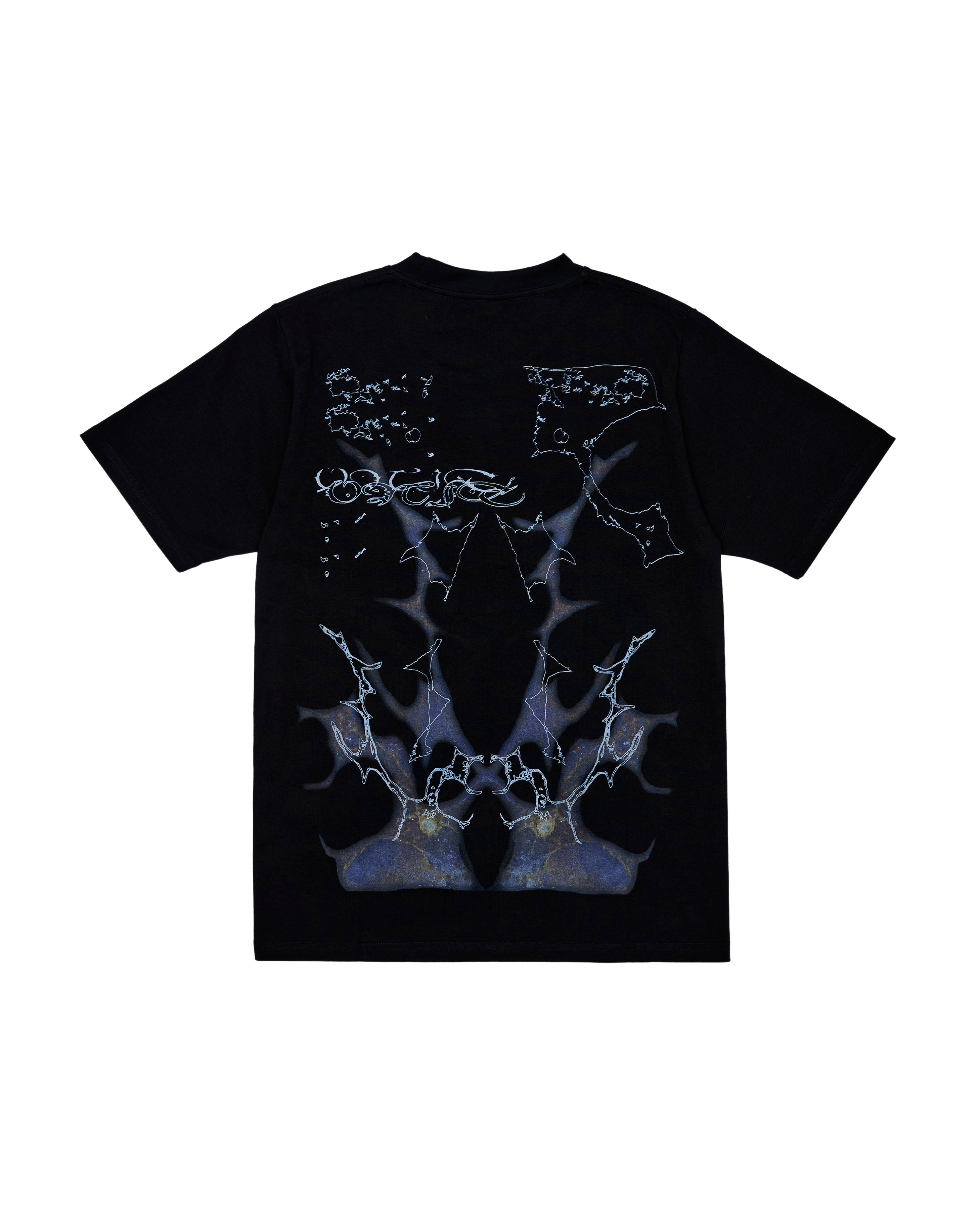 CARRYON × LOWKEY 26SS LOWFREQ VOL.3  聯名款短T 黑色