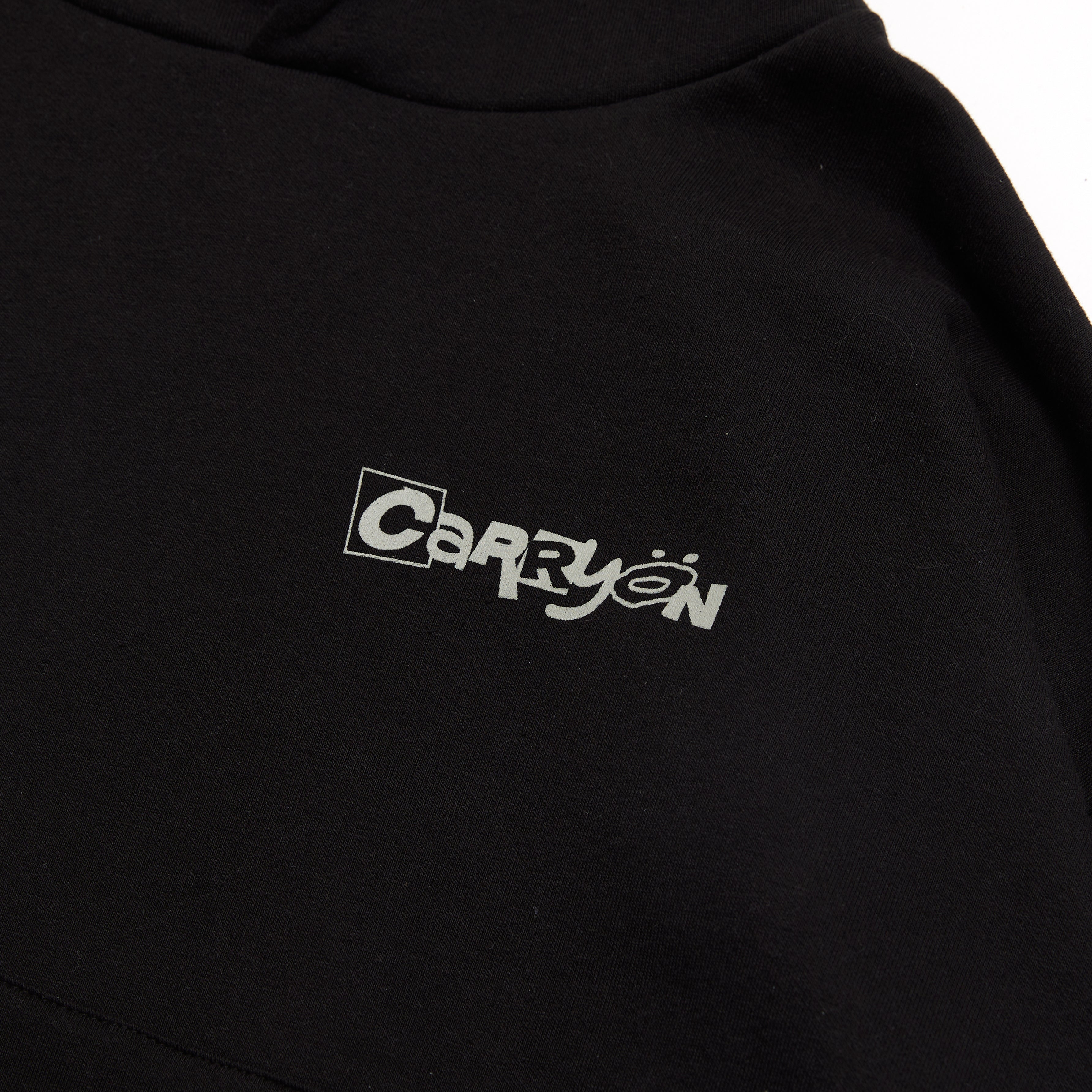 CARRYON 26 Pre-Spring LIFE IS A BITCH Hoodie 內刷毛帽T  黑色