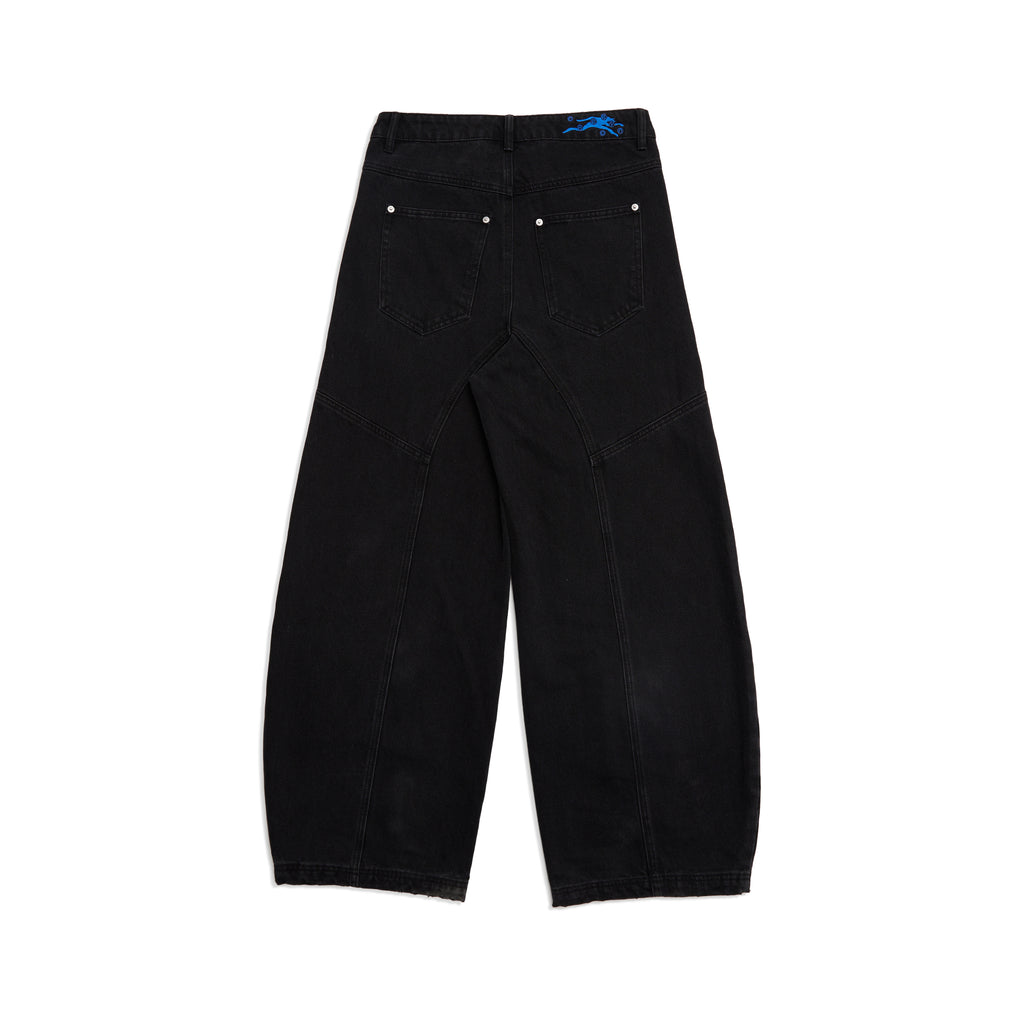 CARRYON 26 Pre-Spring Running Man Denim Jeans 電繡牛仔褲 黑色