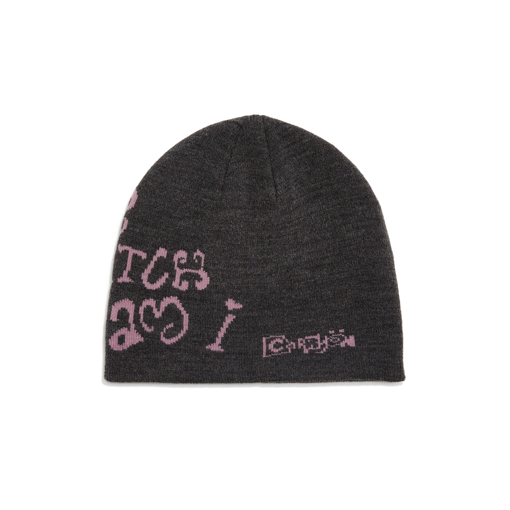CARRYON 26 Pre-Spring Logo Knit Beanie 針織冷帽 灰粉