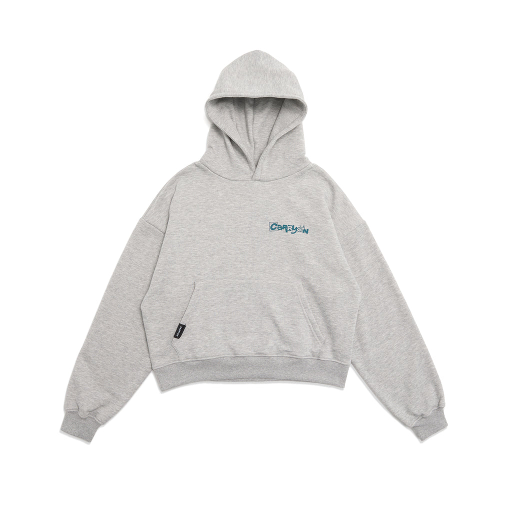 CARRYON 26 Pre-Spring LIFE IS A BITCH Hoodie 內刷毛帽T  灰色