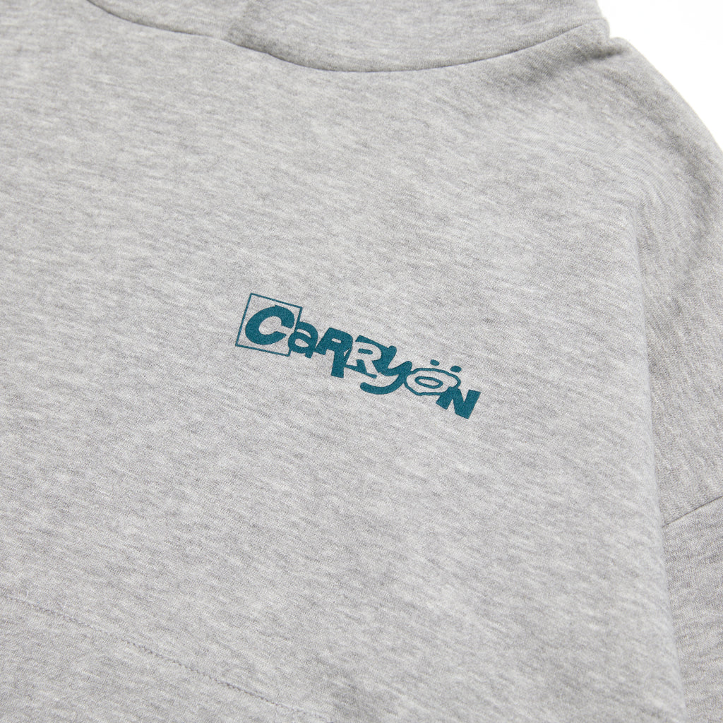 CARRYON 26 Pre-Spring LIFE IS A BITCH Hoodie 內刷毛帽T  灰色