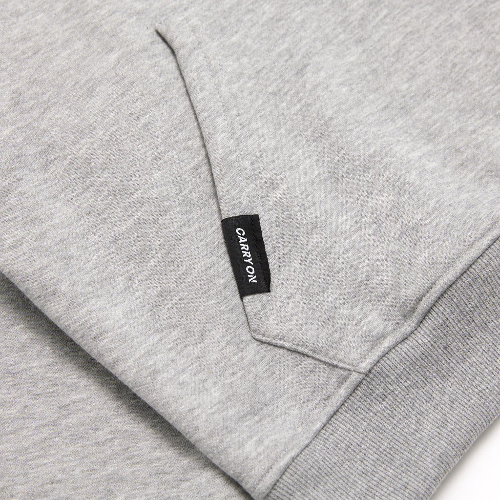 CARRYON 26 Pre-Spring LIFE IS A BITCH Hoodie 內刷毛帽T  灰色