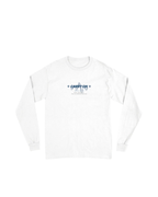 CARRYON 24FW Sound Waves L/S T 聲波 薄長袖 設計版 白色
